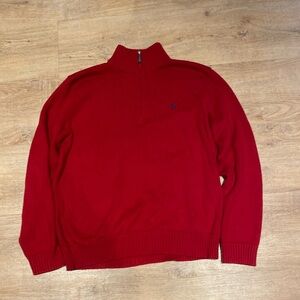 Polo Ralph Lauren Red Knit Sweater